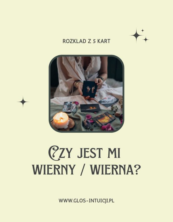 Czy jest mi wierny / wierna? 5 kart
